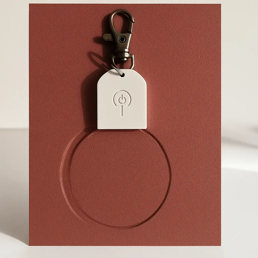 Porte-clés LED 3D en Plexiglas – Personnalisé, Lumineux et Multicolore